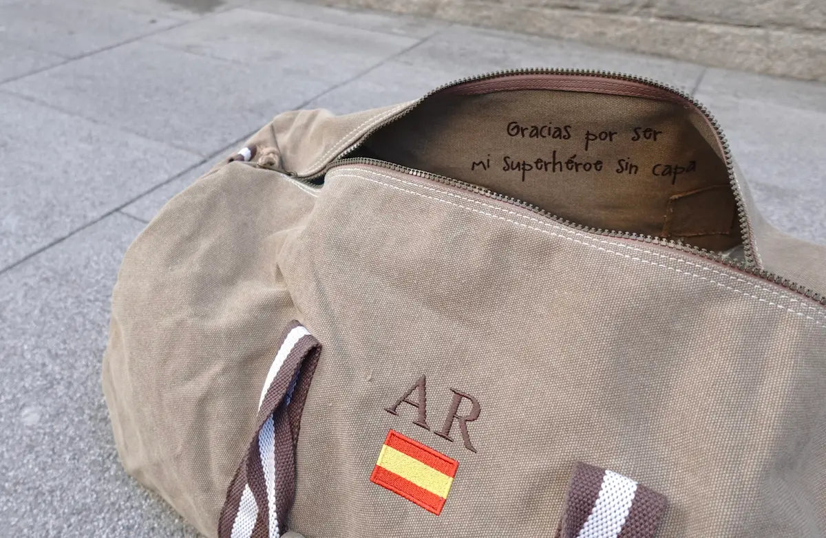 bolsa de viaje personalizada como organizar para tu escapada