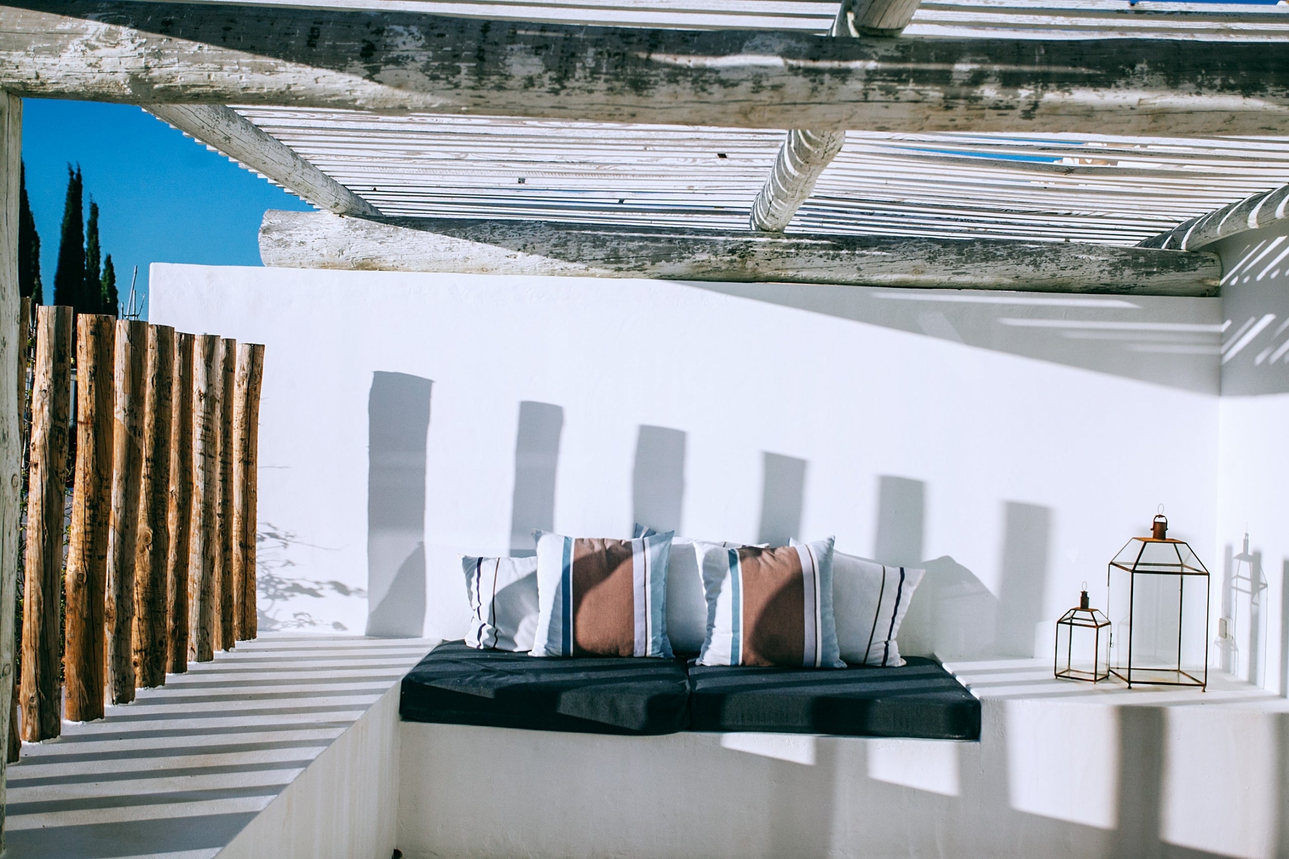 terraza a punto