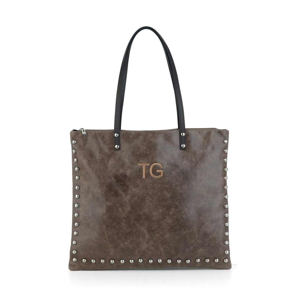 BOLSO-PIEL-PERSONALIZADO-PARKER-TACHUELAS-TOPO-BORDADO