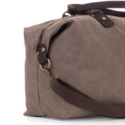 Bolsa-viaje-personalizada-Dakar-marron-lateral-detalle