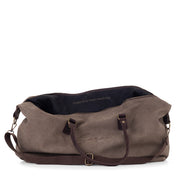Bolsa-viaje-personalizada-Dakar-marron-mensaje-interior