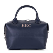 Bolso-piel-personalizado-Elba-azul-marino-bordado
