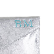 Bolso-piel-personalizado-New-york-night-plateado-bordado-detalle