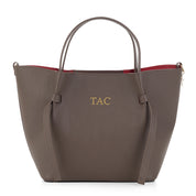 Bolso-piel-personalizado-Versalles-topo-oscuro-bordado