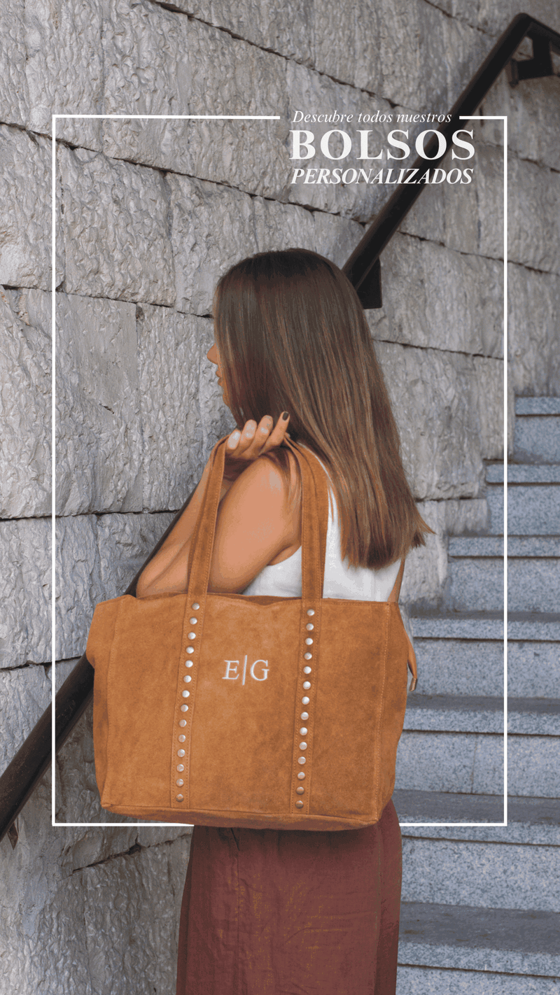 BOLSO PIEL PERSONALIZADO AMAK TACHUELAS