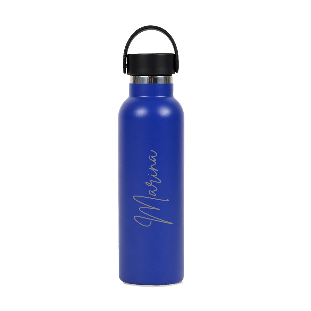 Botella-termo-personalizada-lux-azul-nombre-iniciales