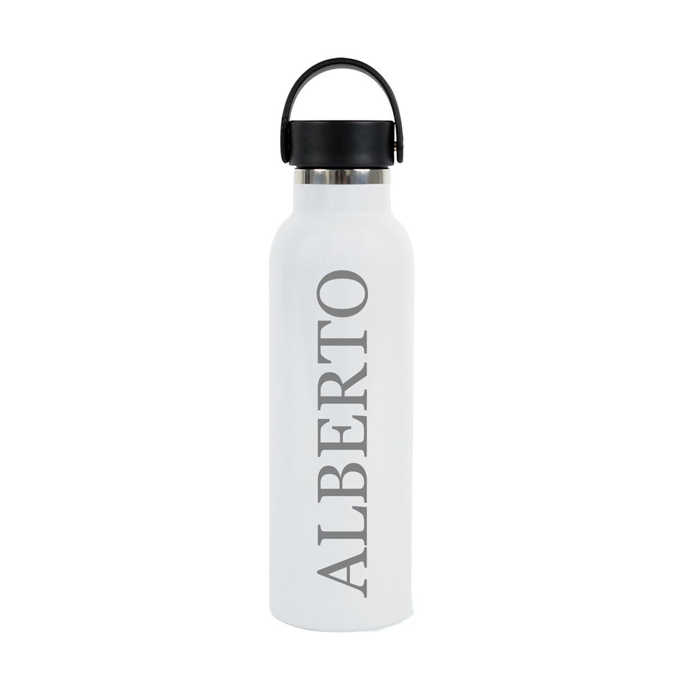 Botella-termo-personalizada-lux-blanco-nombre-iniciales