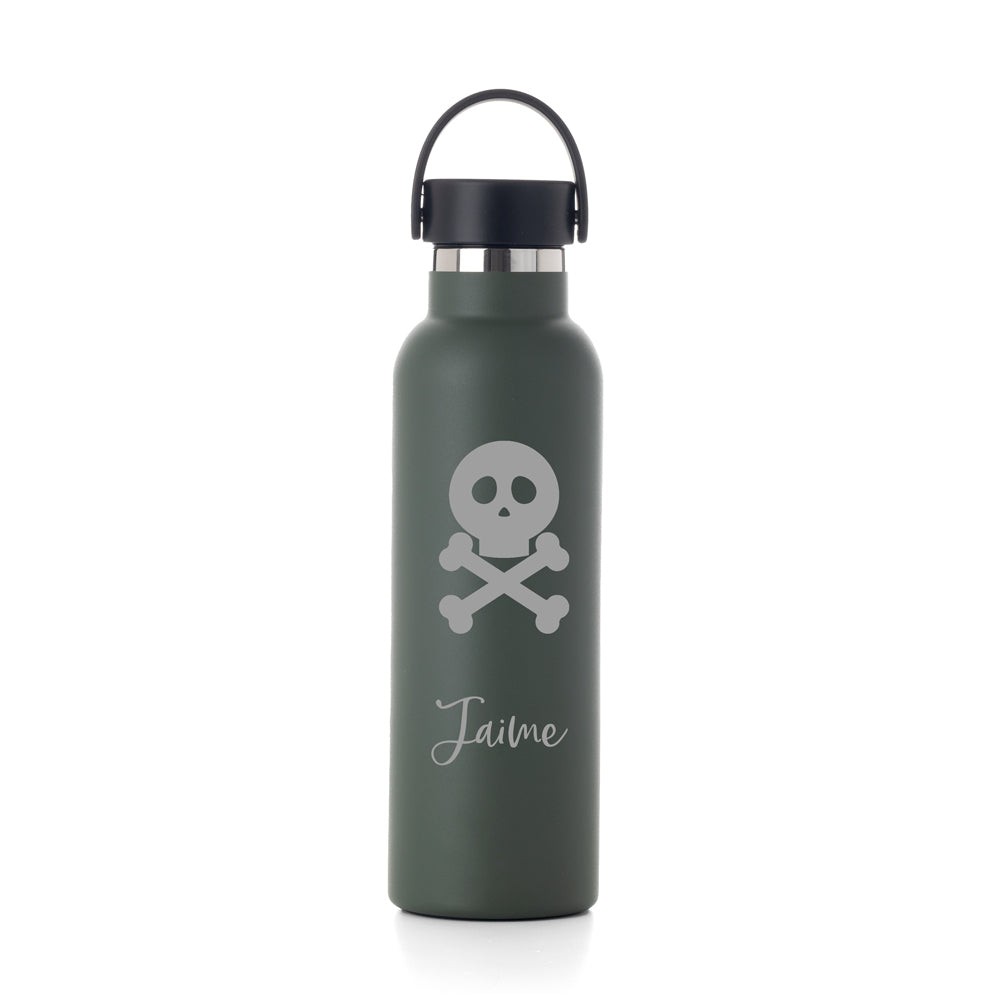 Botella-termo-personalizada-lux-verde-botella-calavera