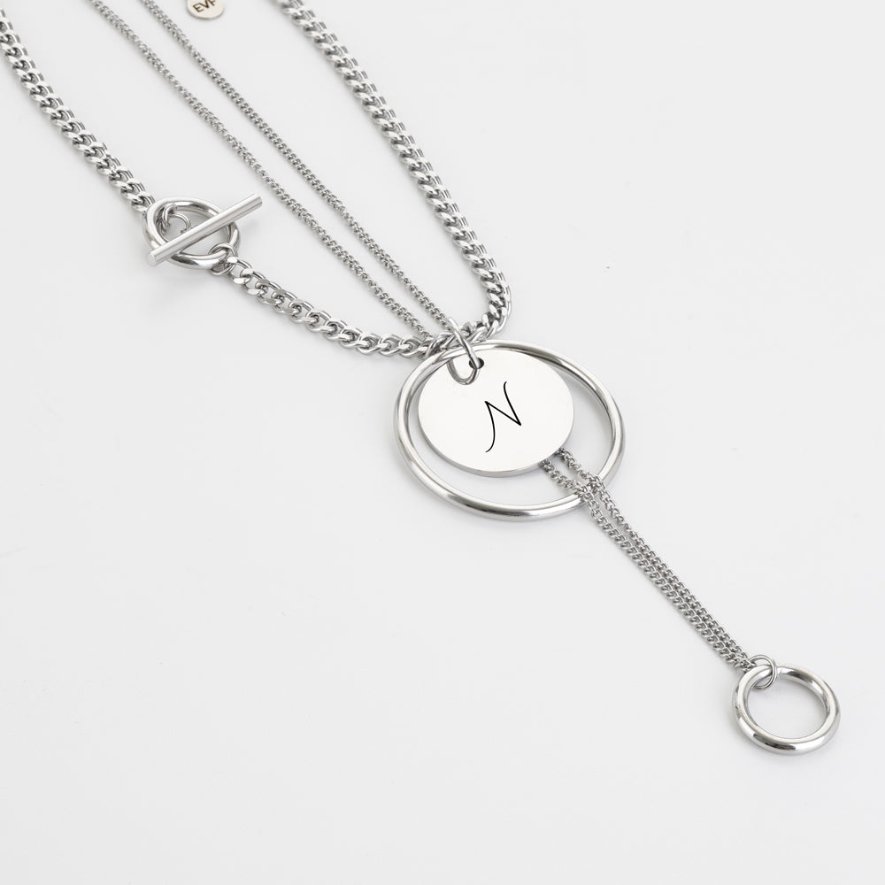 Collar-personalizado-Alexia-plateado