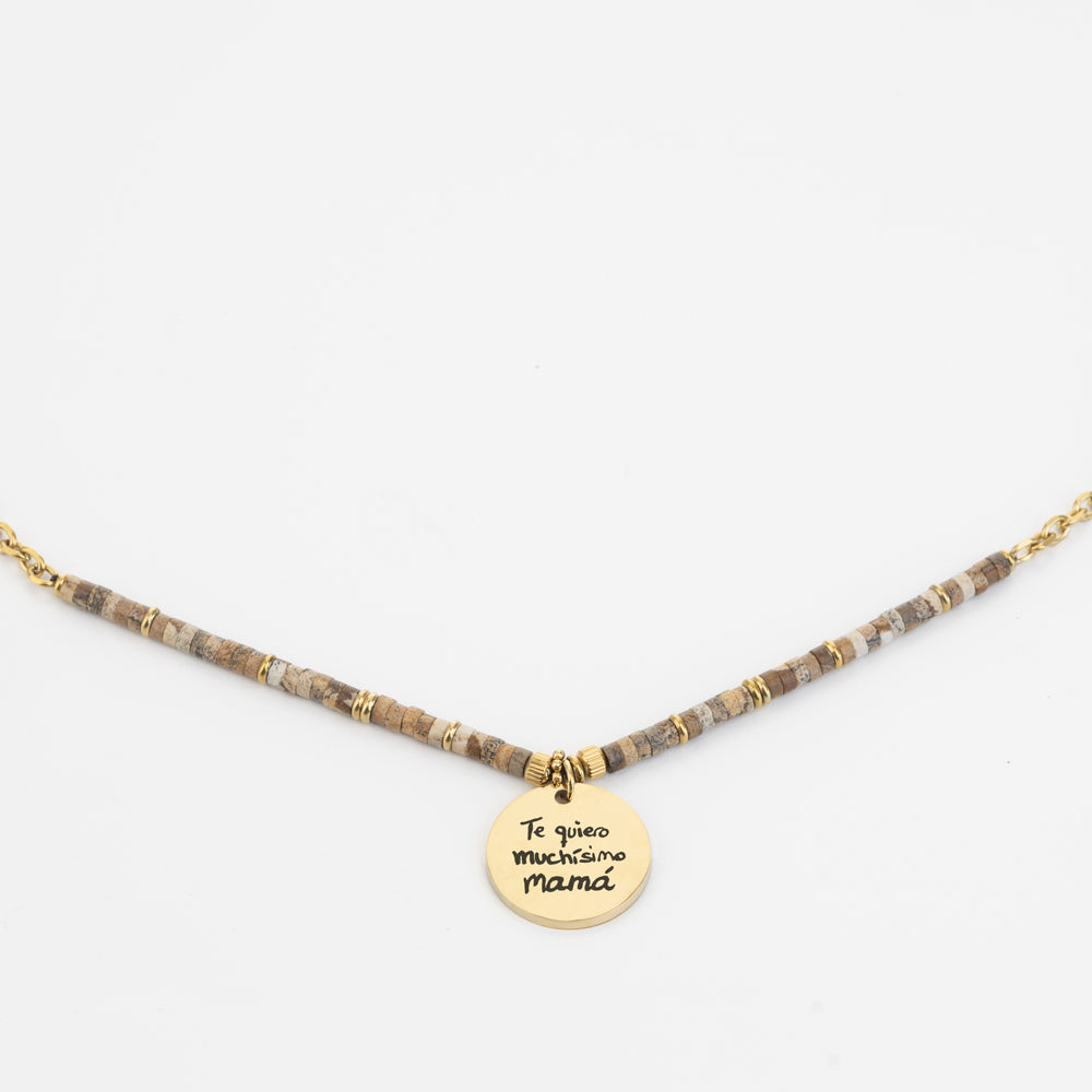 Collar-personalizado-Riley-beige-manuscrito