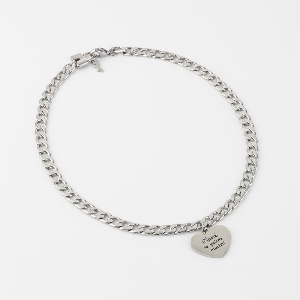 Collar-personalizado-Sophie-plata-tu-dibujo