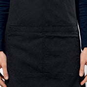 Delantal-Vintage-personalizado-gris-oscuro-bolsillo