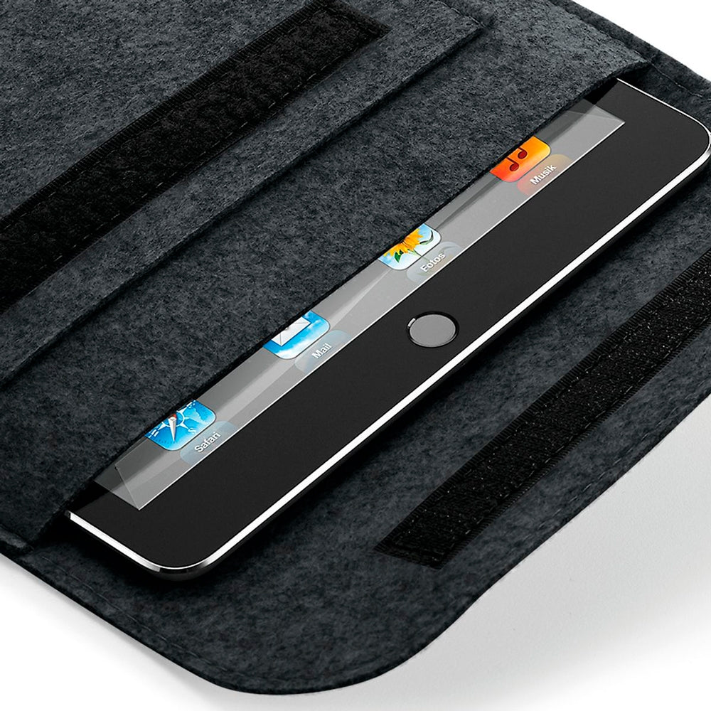 Funda-tablet-personalizada-fieltro-gris-oscuro-life