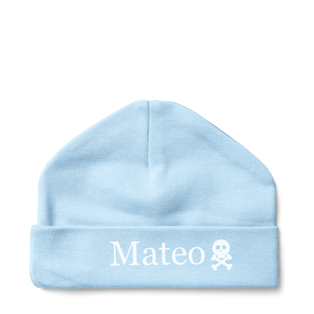 Gorrito-personalizado-bebe-azul-calavera