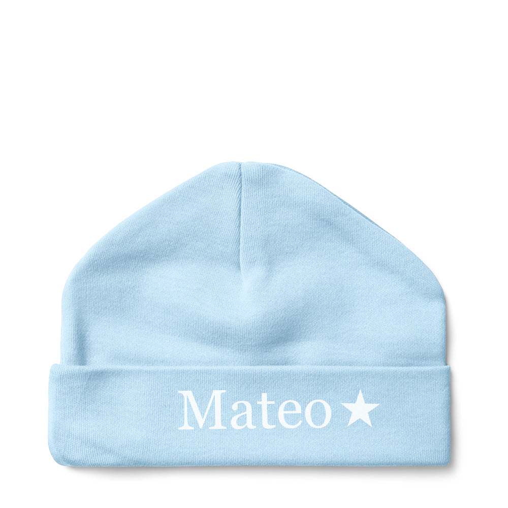 Gorrito-personalizado-bebe-azul-estrella