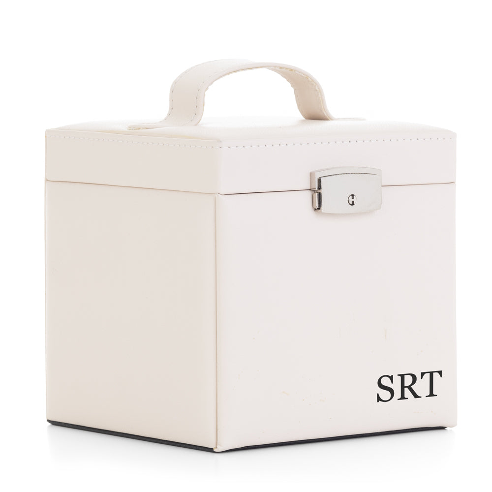 Joyero-personalizado-2-cajones-llave-beige-lateral-nombre