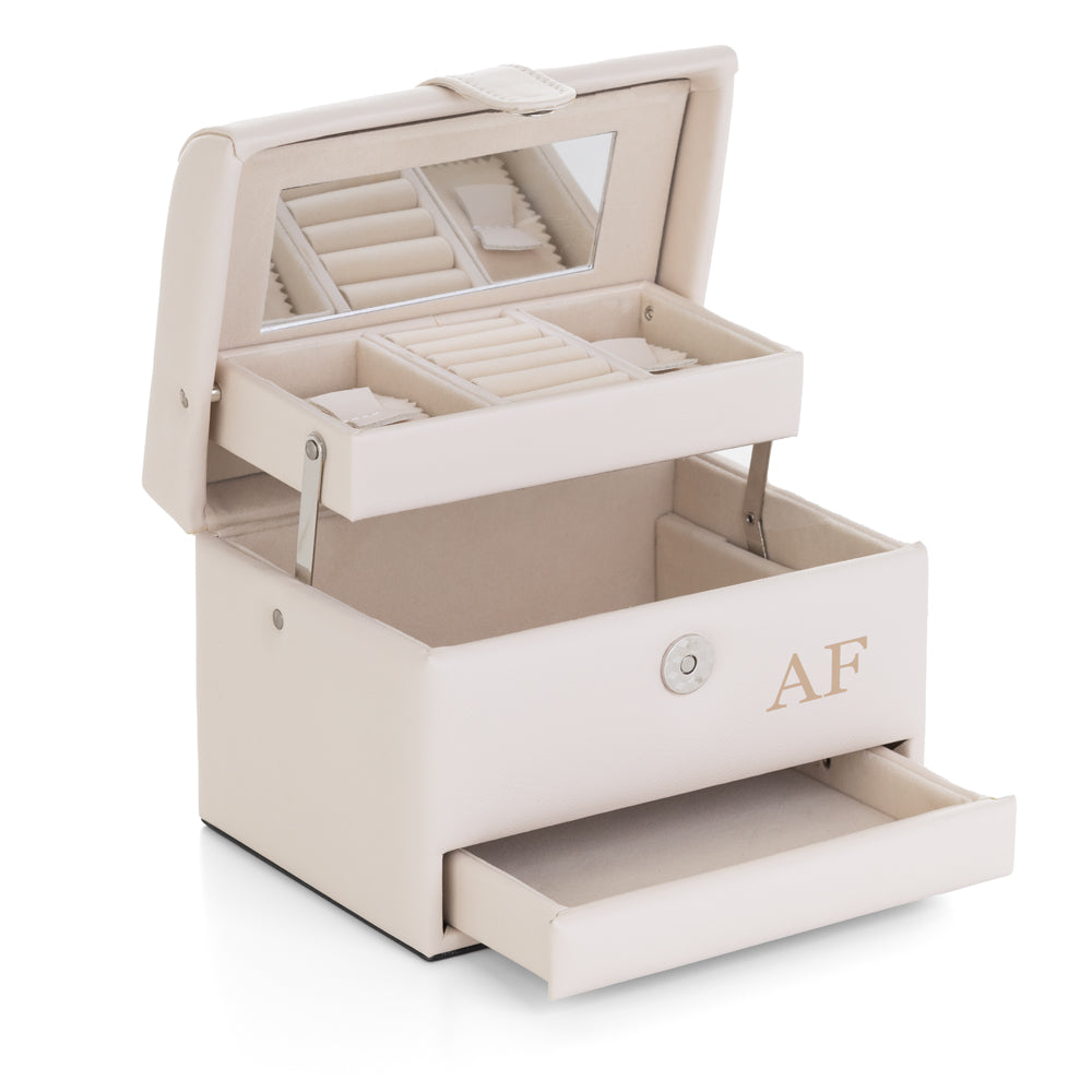 Joyero-personalizado-3-pisos-beige-abierto