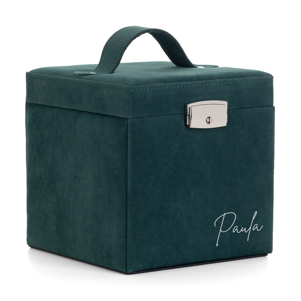 JOYERO PERSONALIZADO 2 CAJONES LLAVE