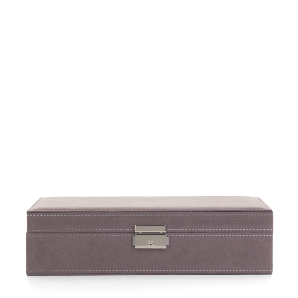 Joyero-relojero-personalizado-terciopelo-topo