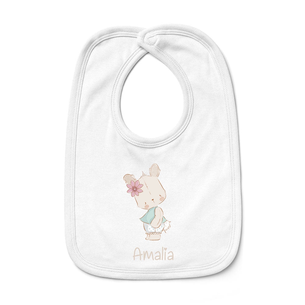 BABERO BEBÉ ALGODÓN PERSONALIZADO