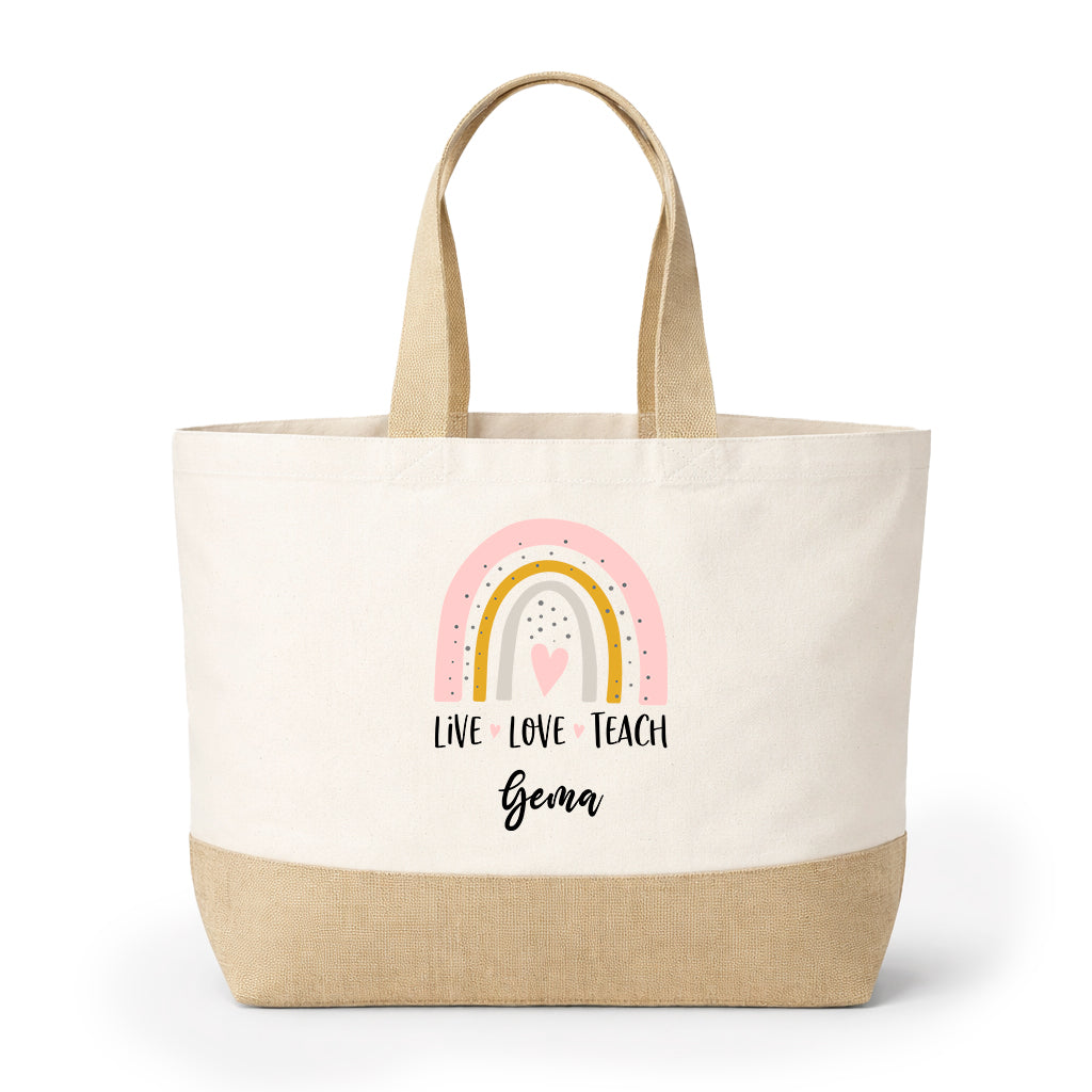 BOLSA PERSONALIZADA SANTORINI PROFE