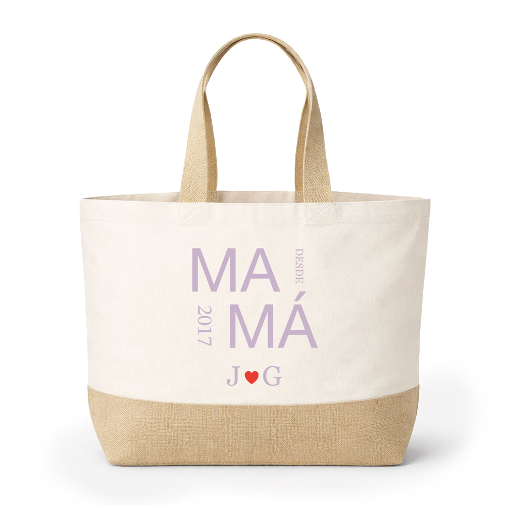 BOLSA PERSONALIZADA SANTORINI MAMÁ
