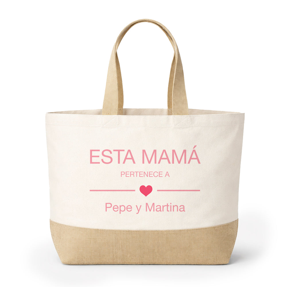 BOLSA PERSONALIZADA SANTORINI MAMÁ