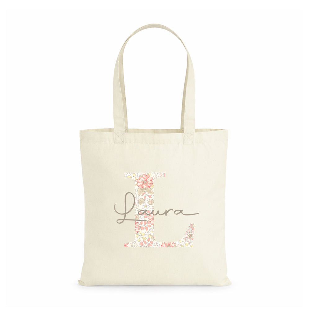 BOLSA PERSONALIZADA TOTE ALGODÓN LIBERTY