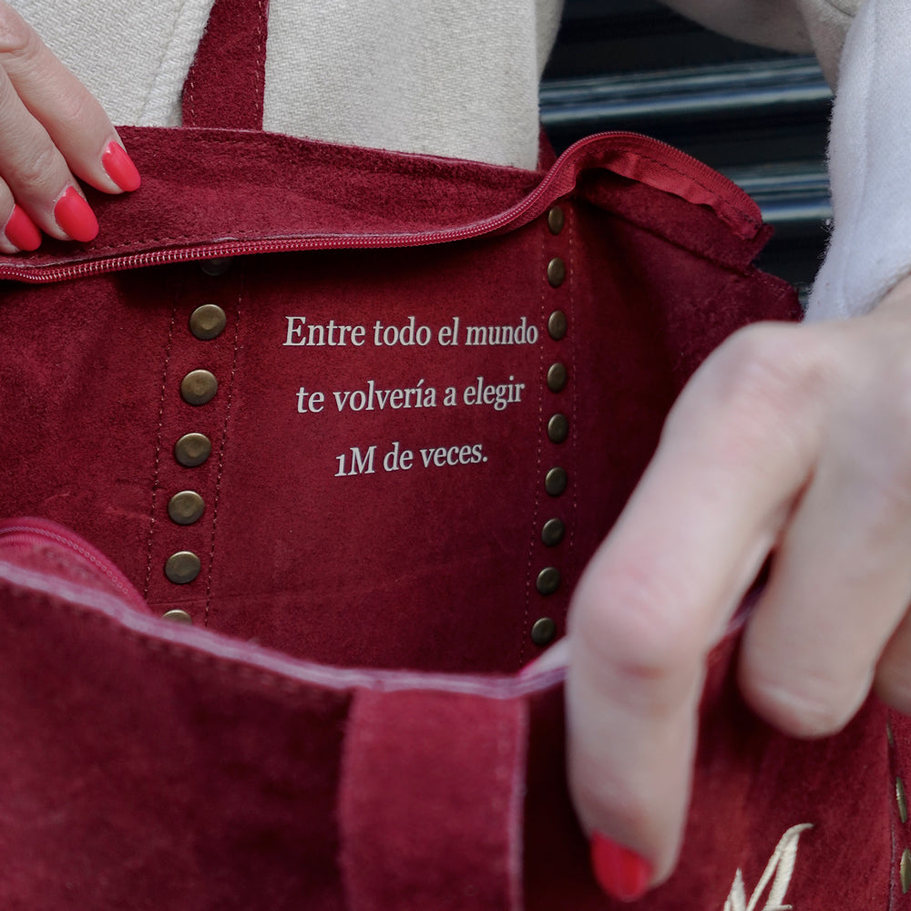BOLSO PIEL PERSONALIZADO AMAK TACHUELAS