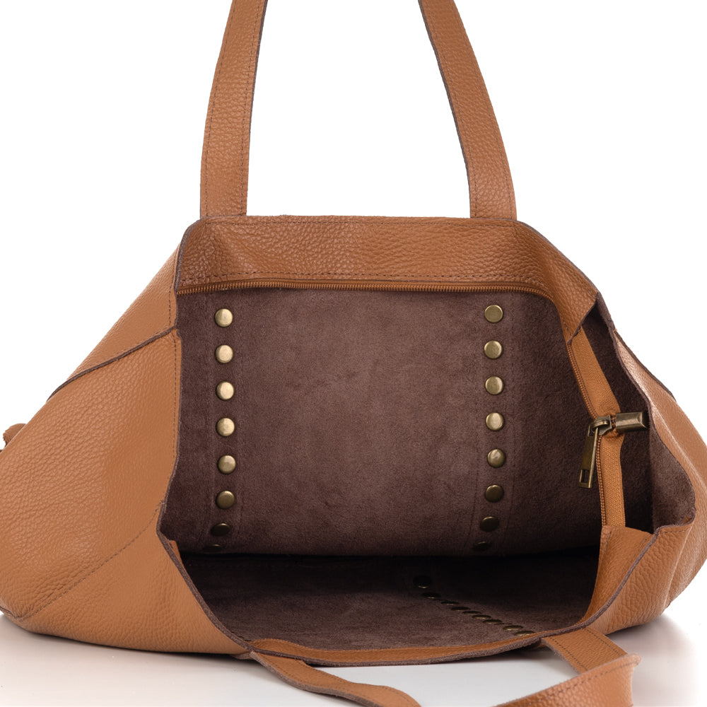 BOLSO PIEL PERSONALIZADO AMAK TACHUELAS CITY