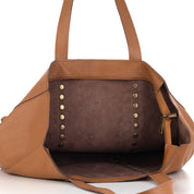 BOLSO PIEL PERSONALIZADO AMAK TACHUELAS CITY