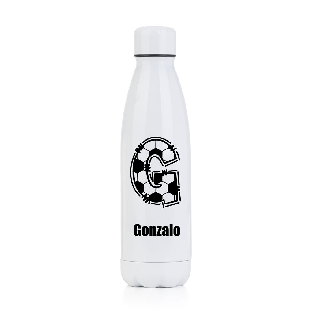 BOTELLA TERMO PERSONALIZADA PACÍFICO FÚTBOL