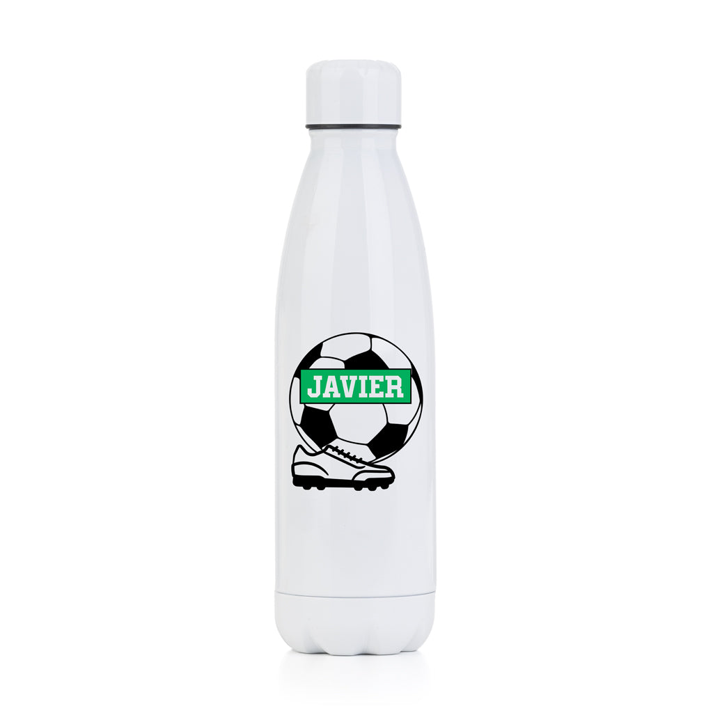 BOTELLA TERMO PERSONALIZADA PACÍFICO FÚTBOL