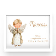 CUADRO PERSONALIZADO NATALICIO ANGELITO