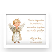 CUADRO PERSONALIZADO ANGELITO ORACIÓN