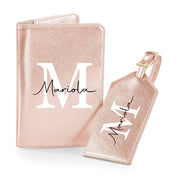 FUNDA PASAPORTE E IDENTIFICADOR MALETA PERSONALIZADOS PARÍS