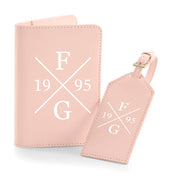 FUNDA PASAPORTE E IDENTIFICADOR MALETA PERSONALIZADOS PARÍS