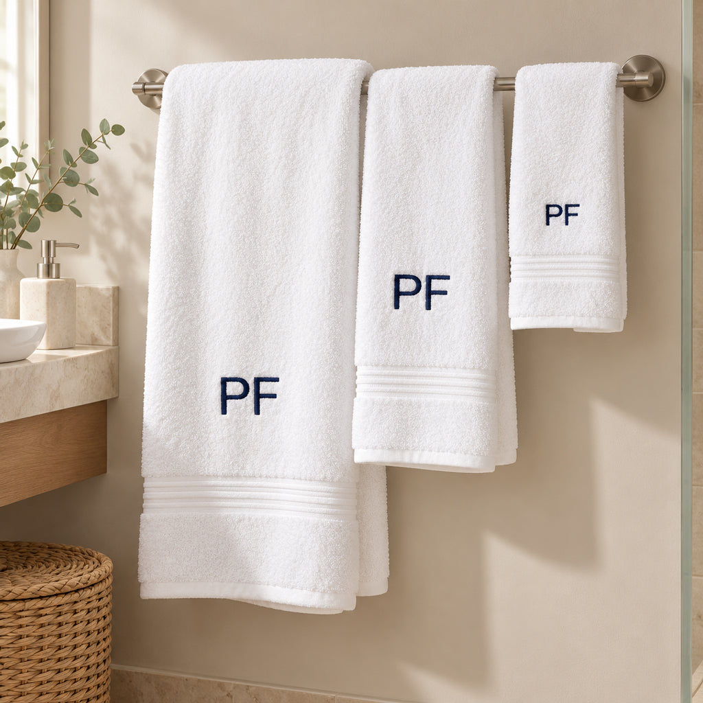 JUEGO TOALLAS BAÑO PERSONALIZADAS