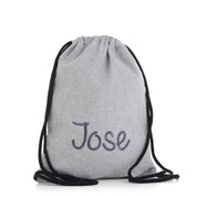 MOCHILA CORDONES ALGODÓN PERSONALIZADA