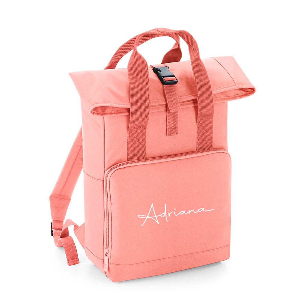 MOCHILA PERSONALIZADA VERMONT - INICIALES SOMBRA
