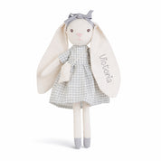 MUÑECA DE TRAPO PERSONALIZADA CONEJITA VICHY