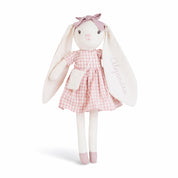 MUÑECA DE TRAPO PERSONALIZADA CONEJITA VICHY