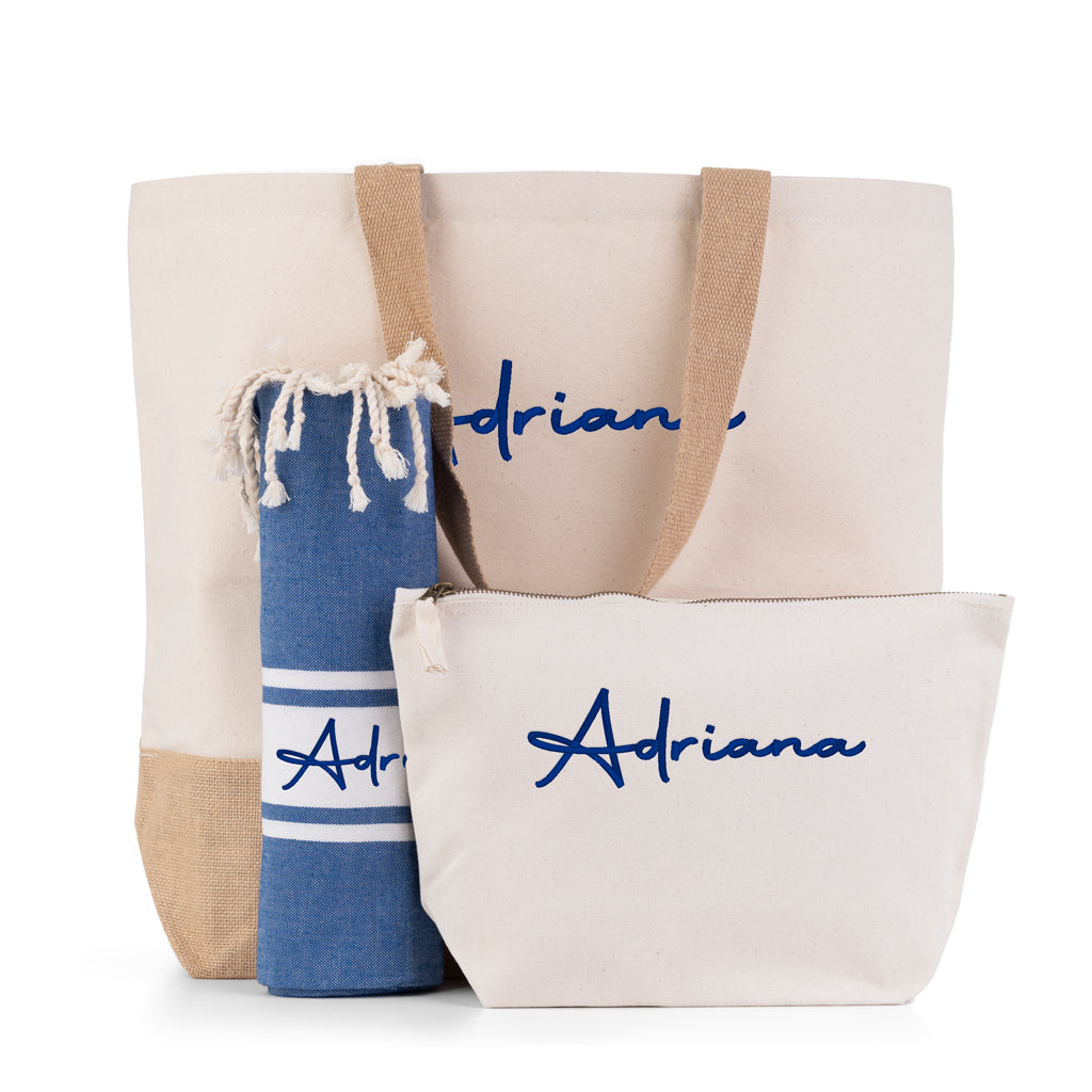 PACK PERSONALIZADO SANTORINI BORDADO