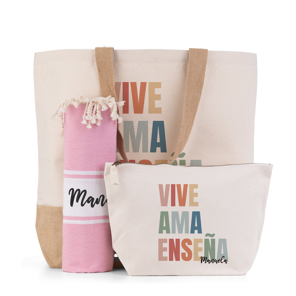 PACK PERSONALIZADO SANTORINI PROFE