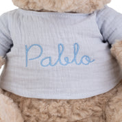 PELUCHE PERSONALIZADO OSITO CAMISA GASA