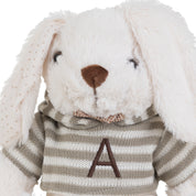 PELUCHE PERSONALIZADO CONEJITO JERSEY RAYAS