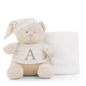PELUCHE PERSONALIZADO OSITO DORMILÓN CON MANTA