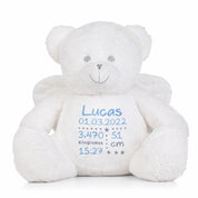 PELUCHE PERSONALIZADO OSO ANGELITO