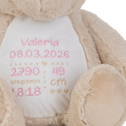 PELUCHE PERSONALIZADO OSO