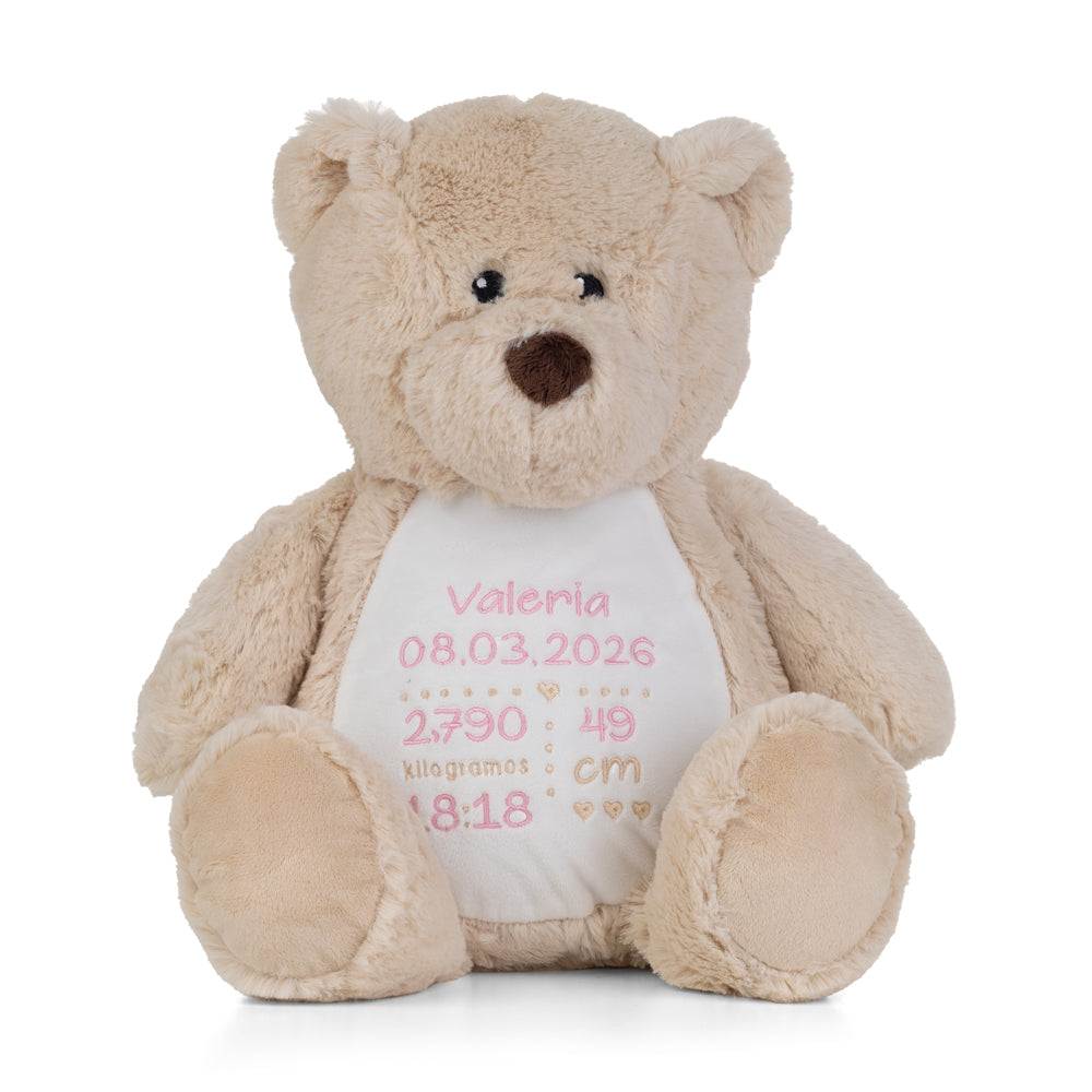PELUCHE PERSONALIZADO OSO